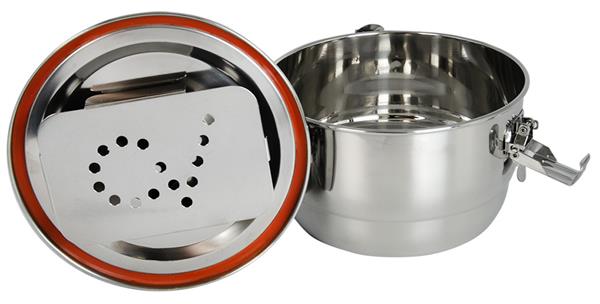 CVault luftdichte Edelstahl Vorratsdose, 2 Liter