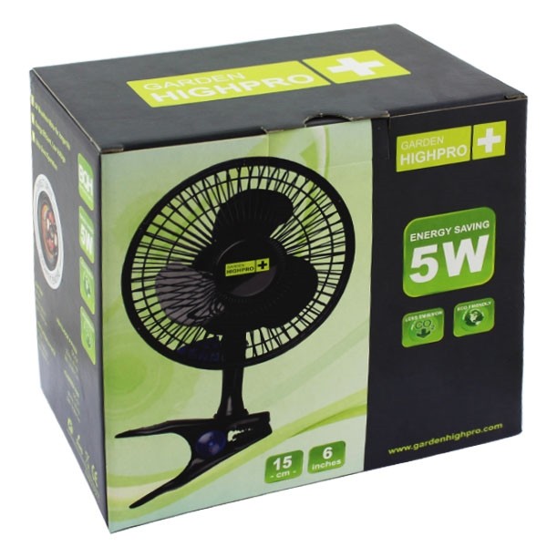 Ventilatore a clip – Garden HIghpro D. 15cm – 5W