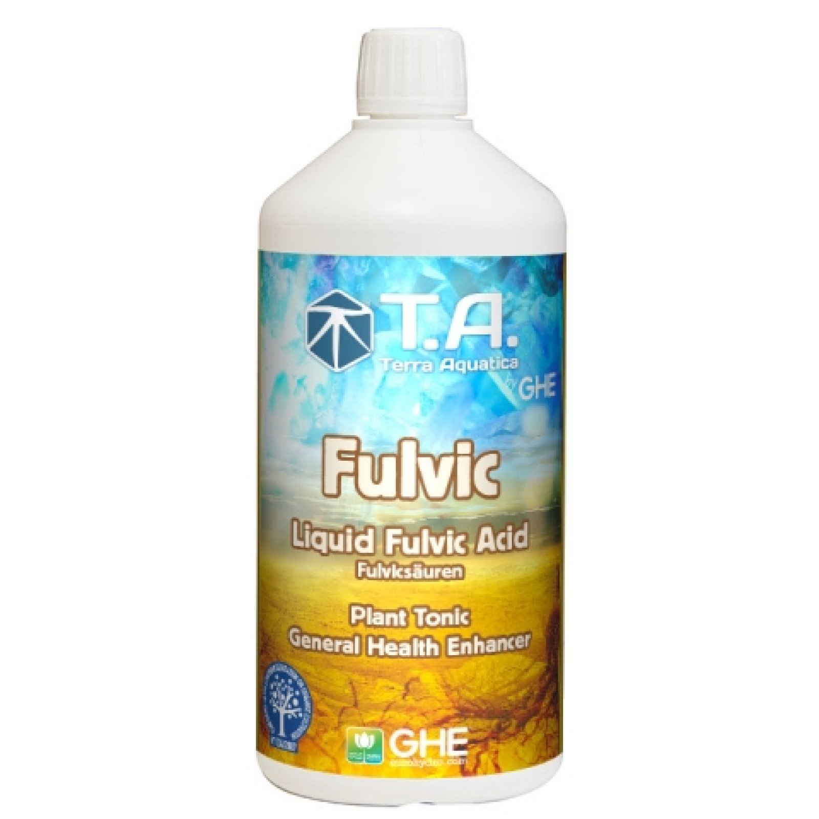 Régulateur PH- GHE Terra Aquatica - 1 Litre, Pour Solutions Nutritives Hydroponiques